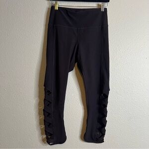 VOGO Athletics Women's Leggings Pants Workout Active - size Small burgundy